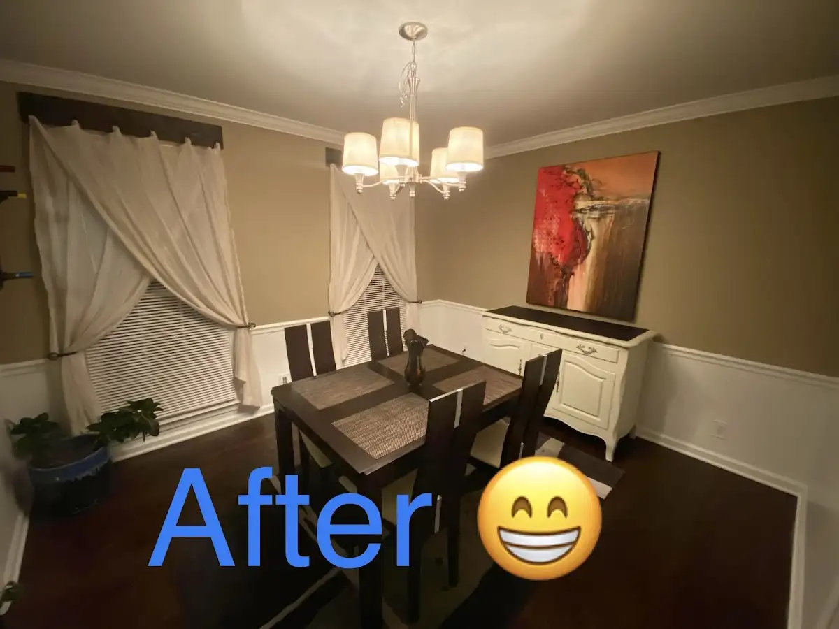 Professional dining room restoration after water damage in Graham